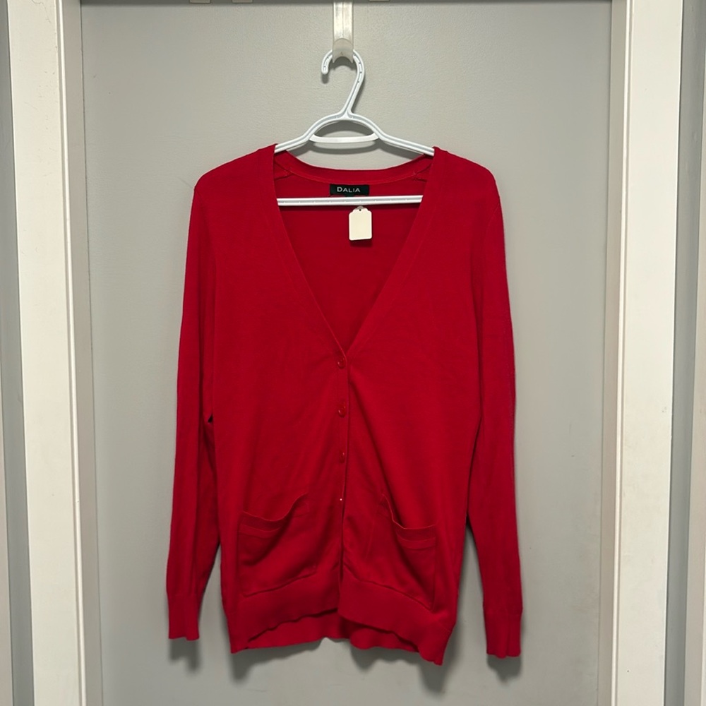 Dalia 21 Ptp Button Caridgan With Pockets
